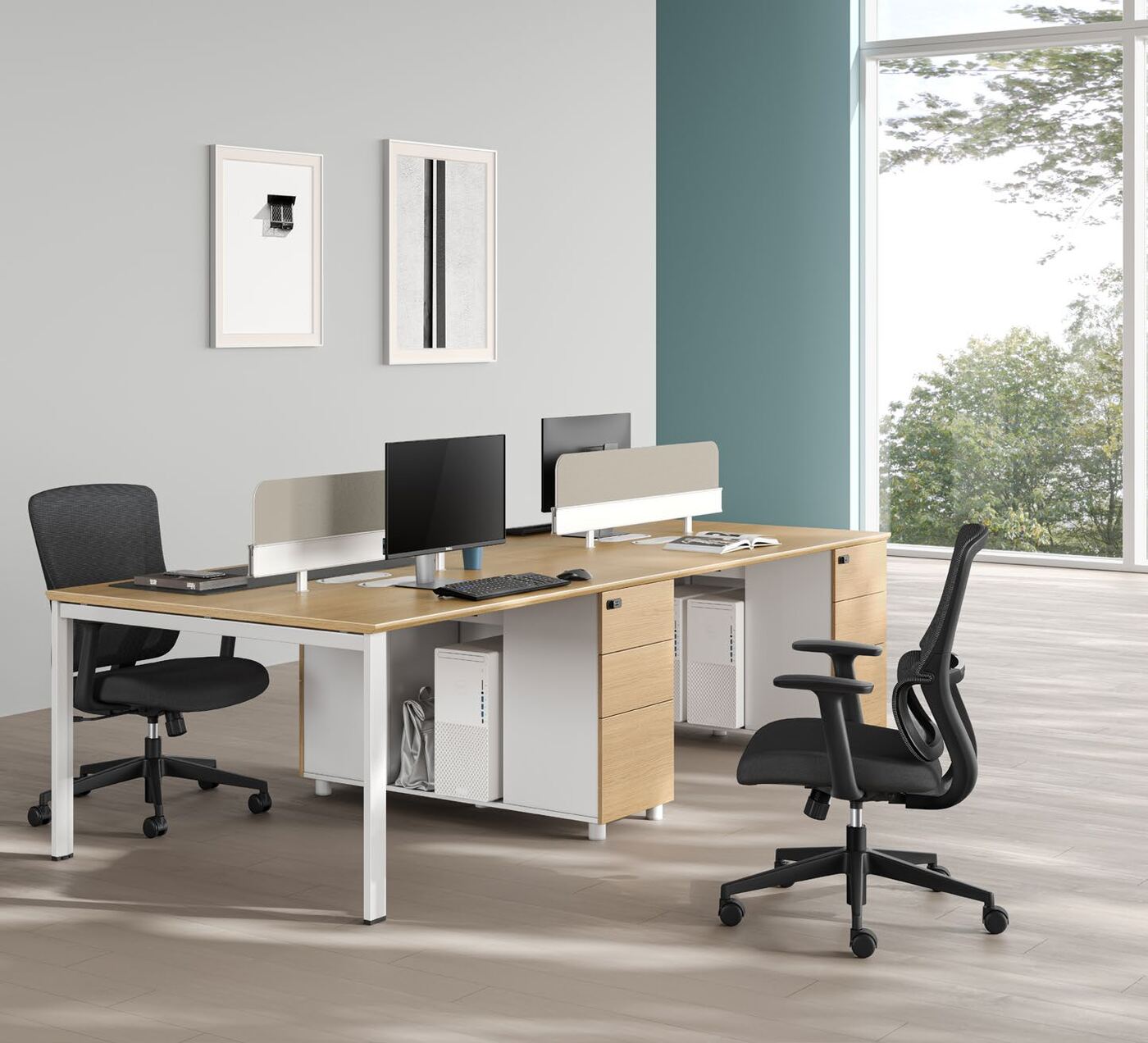 Bench desking